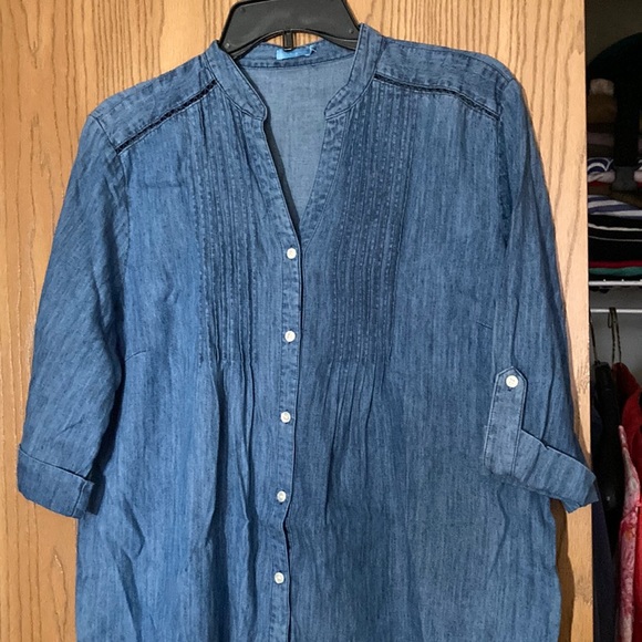 J. McLaughlin Tops - J. McLaughlin Riviera Blouse/EUC!